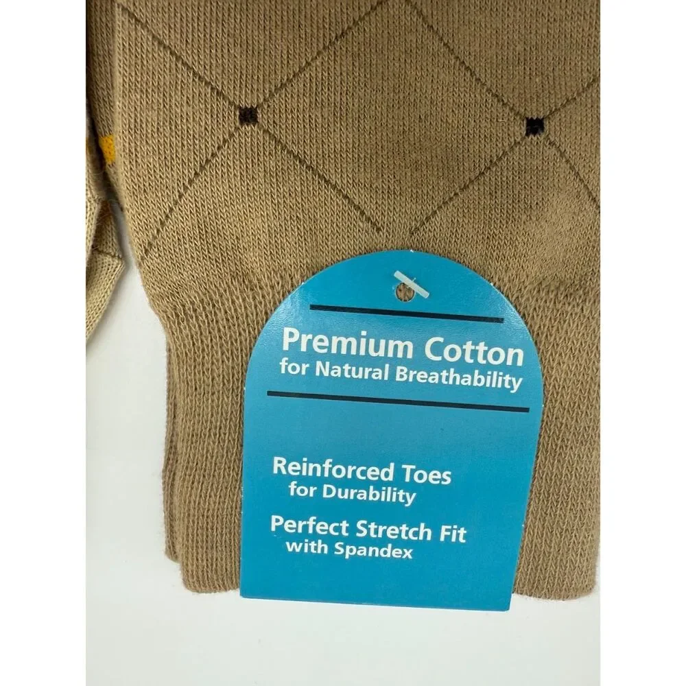 Novelty men's crew socks two pairs size 10-13